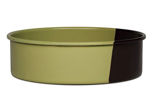 Riess, 0494-572,Tortenform, Durchmessser 26 cm, Truehomeware, SCHOKO/PISTAZIE, EDITION SARAH WIENER, Emaille, Hebebodenform, 2 fach emailliert