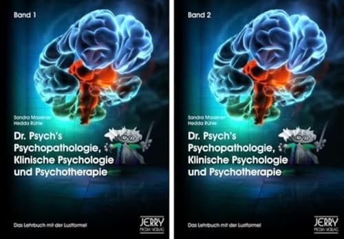 Dr. Psych's Psychopathologie, Klinische Psychologie und Psychotherapie, Bd. 1 und Bd. 2 (im Paket)