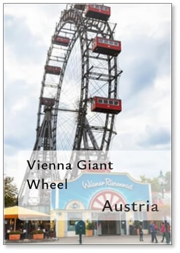 WIEN, ÖSTERREICH: Wiener Riesenrad (Wiener Riesenrad) im Praterpark Es ist ein 64,75 Meter hohes Riesenrad am Eingang des Praters, es wurde gebaut, Kühlschrankmagnet auf Amazon anschauen WIEN, ÖSTERREICH: Wiener Riesenrad (Wiener Riesenrad) im Praterpark Es ist ein 64,75 Meter hohes Riesenrad am Eingang des Praters, es wurde gebaut, Kühlschrankmagnet